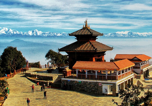 View from Chandragiri